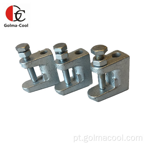 Braçadeiras de viga H de aço fixo galvanizado OEM/Odm